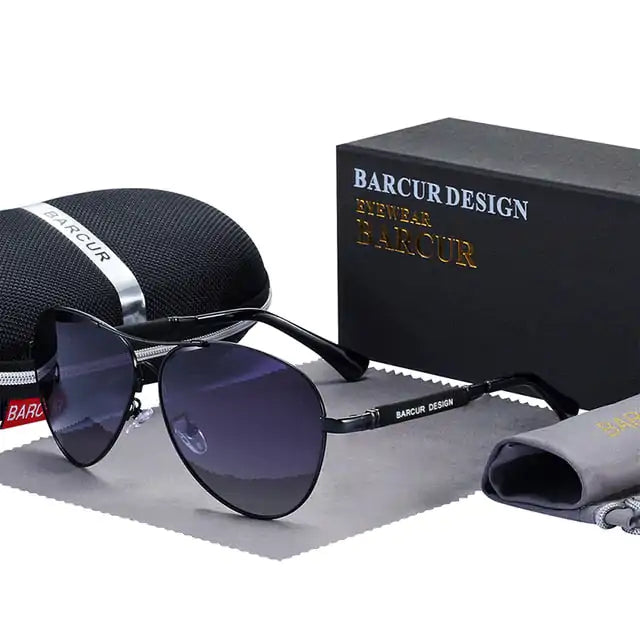 Barcur Design Titan-Sonnenbrille