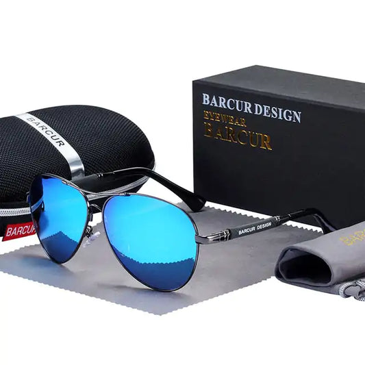 Barcur Design Titan-Sonnenbrille