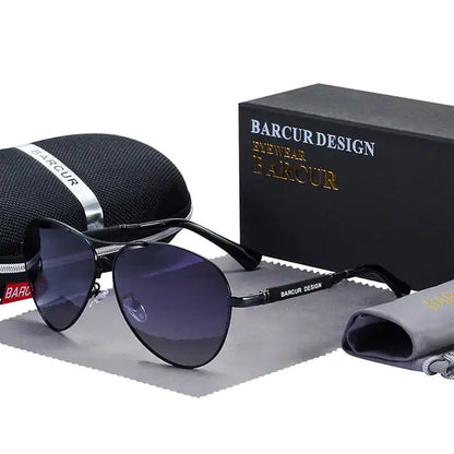 Barcur Design Titan-Sonnenbrille