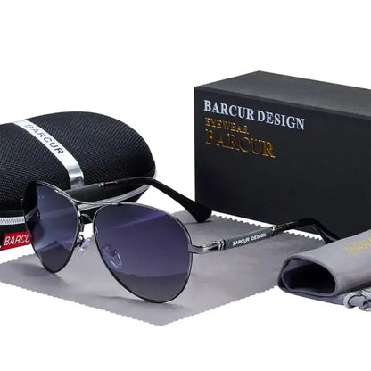 Barcur Design Titan-Sonnenbrille