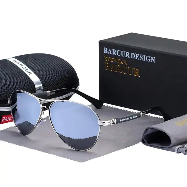 Barcur Design Titan-Sonnenbrille